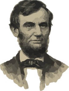 Abraham Lincoln No Beige Background Clip Art