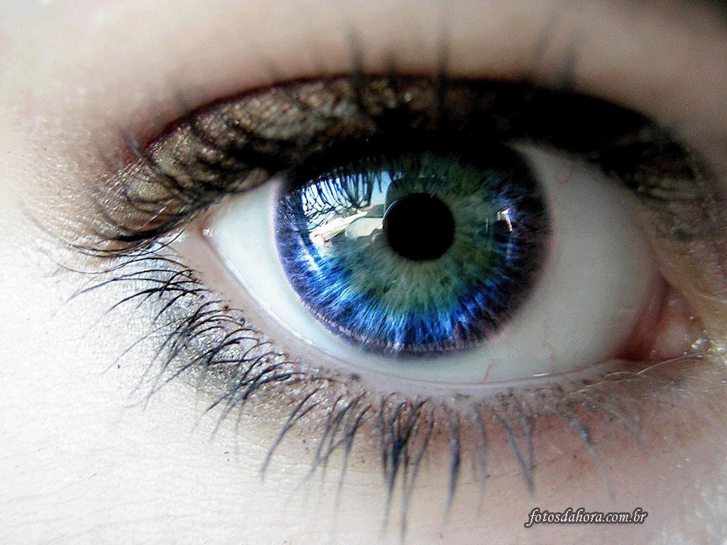 Olhos azuis