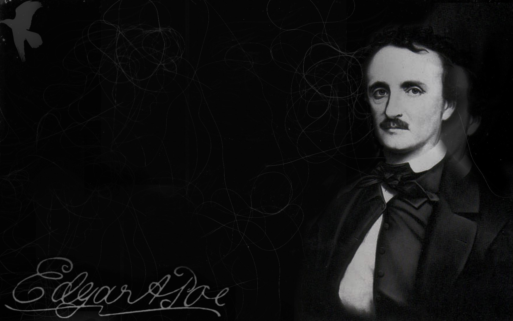 Edgar Allan Poe, a genialidade detrás de uma mente perturbada.