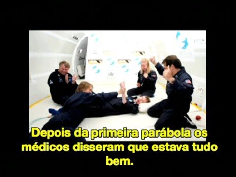 Peter Diamandis: Stephen Hawking voa em gravidade zero