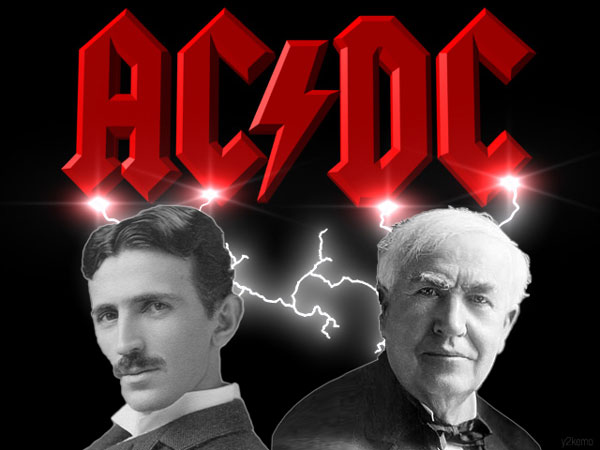Nikola Tesla vs Thomas Edison